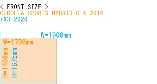 #COROLLA SPORTS HYBRID G-X 2018- + iX3 2020-